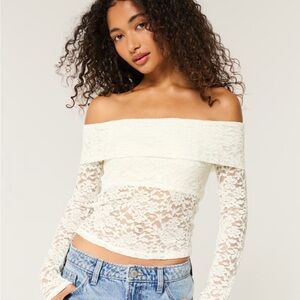 Hollister Lace Top- NWT